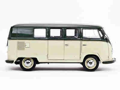 1957 VW Bus 1:12th Scale Model @ Oldbug.com
